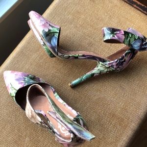 Jeffrey Campbell floral stilettos